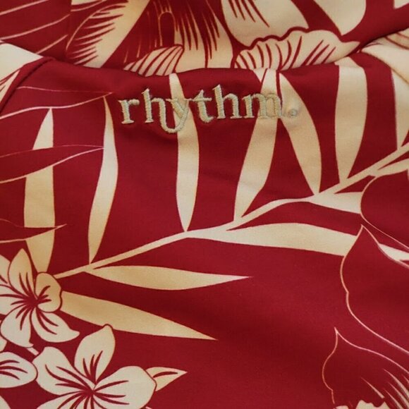 Rhythm Australia Womens RED Surfing Shirt - XS - New with Tags - Picture 4 of 10